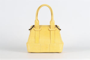 JUDITH LEIBER SNAKE EFFECT LEATHER TOTE BAG
