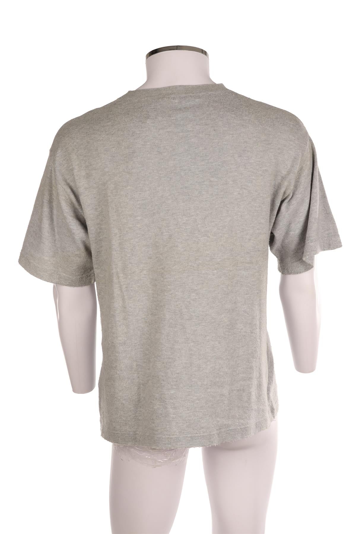 THE ROW GREY MEN'S COTTON T-SHIRT XSMALL