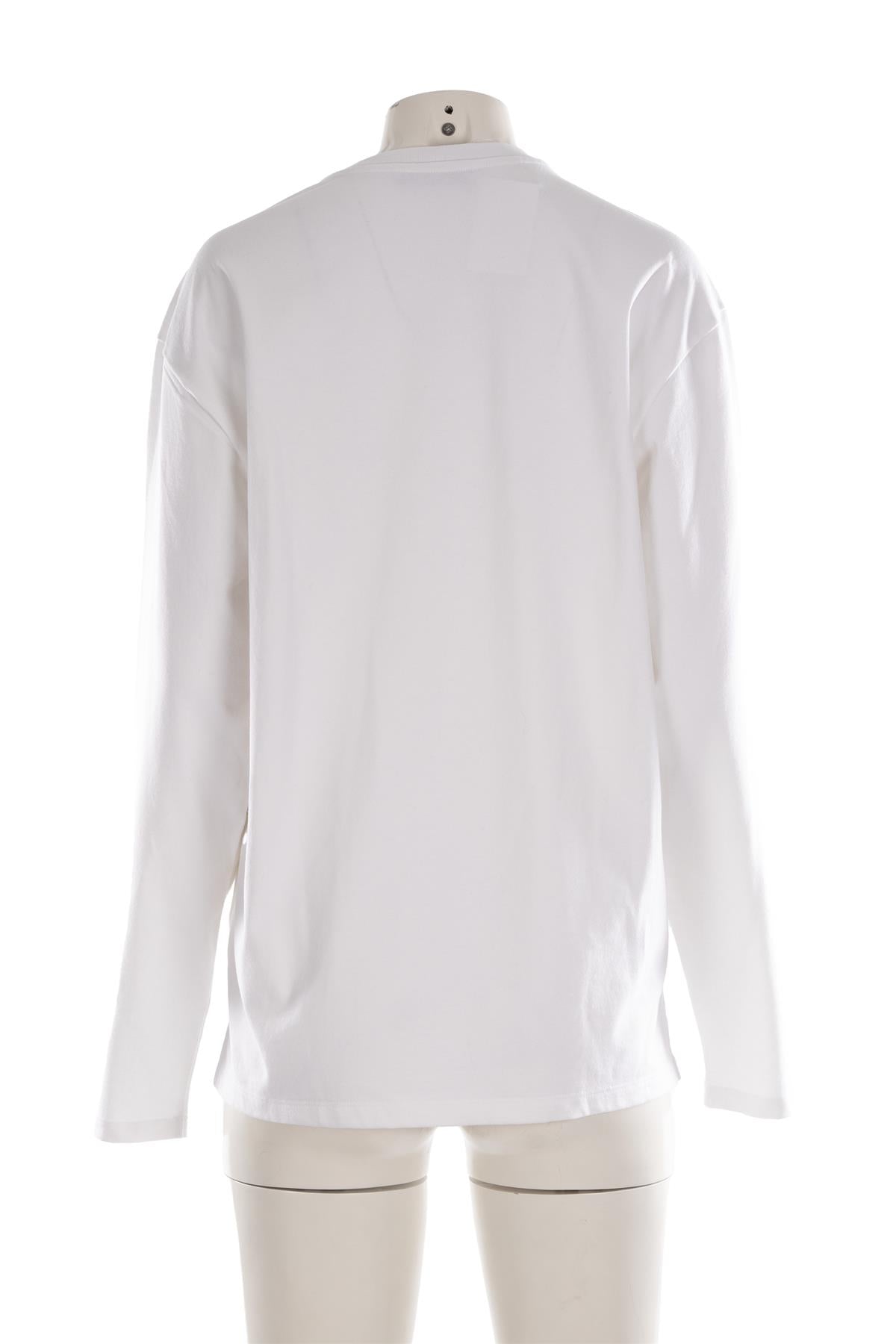 PRADA WHITE COTTON TOP MEDIUM