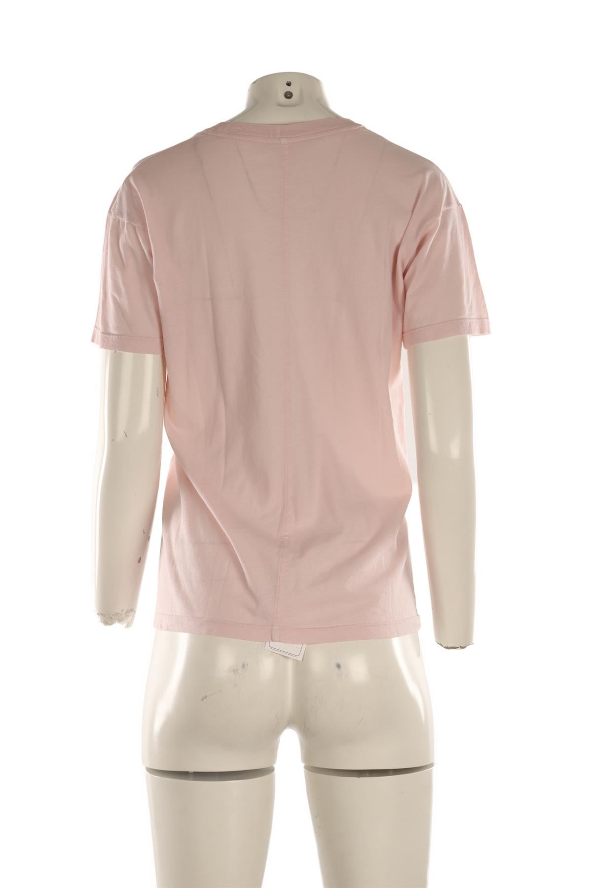 THE ROW PINK COTTON T-SHIRT SMALL
