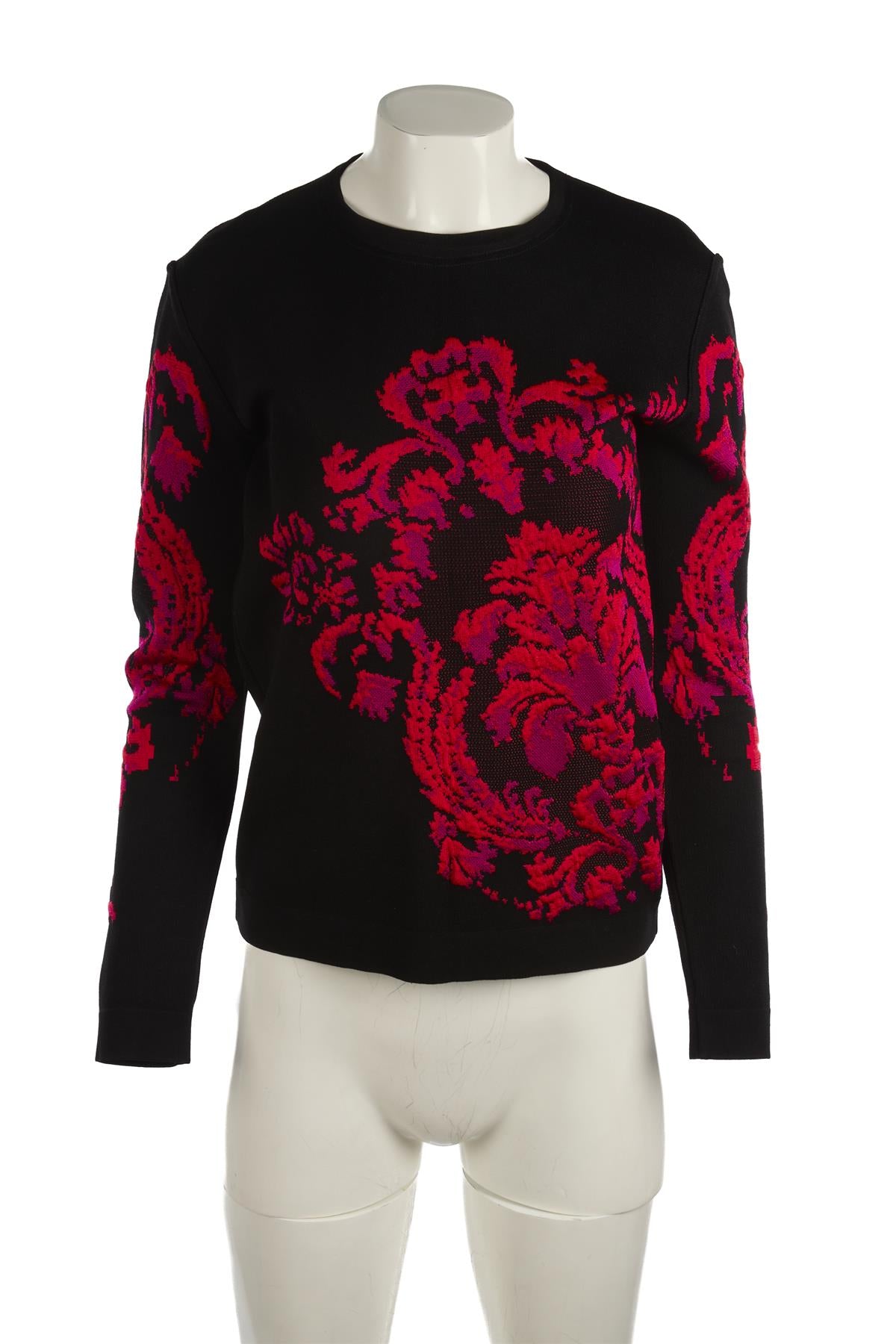 ROBERTO CAVALLI BLACK KNIT SWEATER IT 40 UK 8