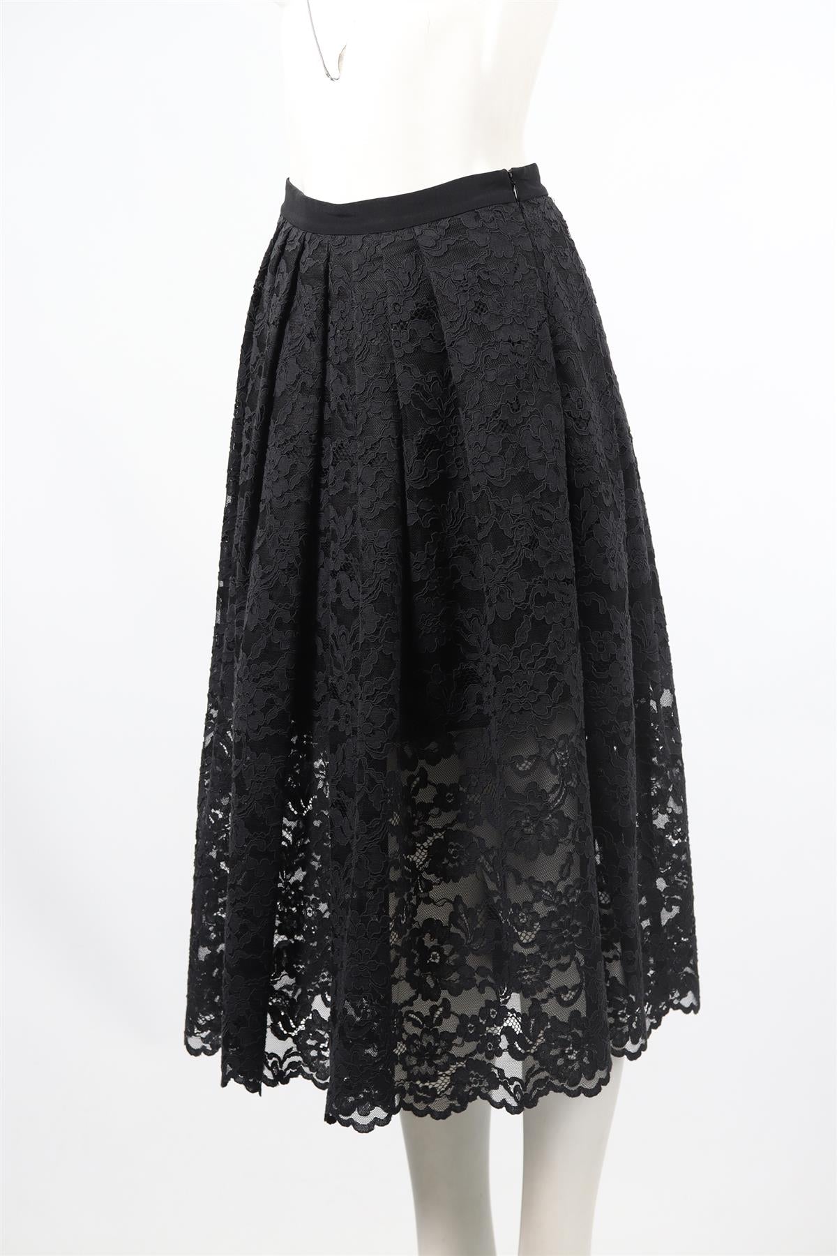 TIBI LACE MAXI SKIRT US 4 UK 8