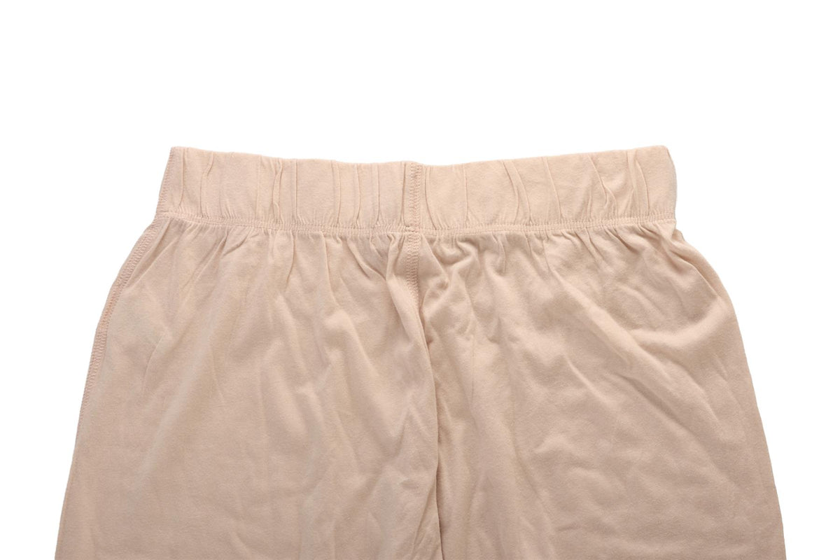 ETERNE PINK COTTON STRAIGHT LEG PANTS SMALL