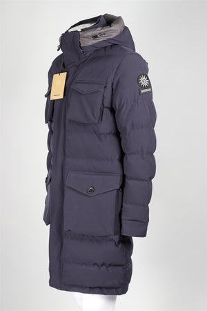 SANDBANKS NAVY MEN'S PADDED COAT MEDIUM