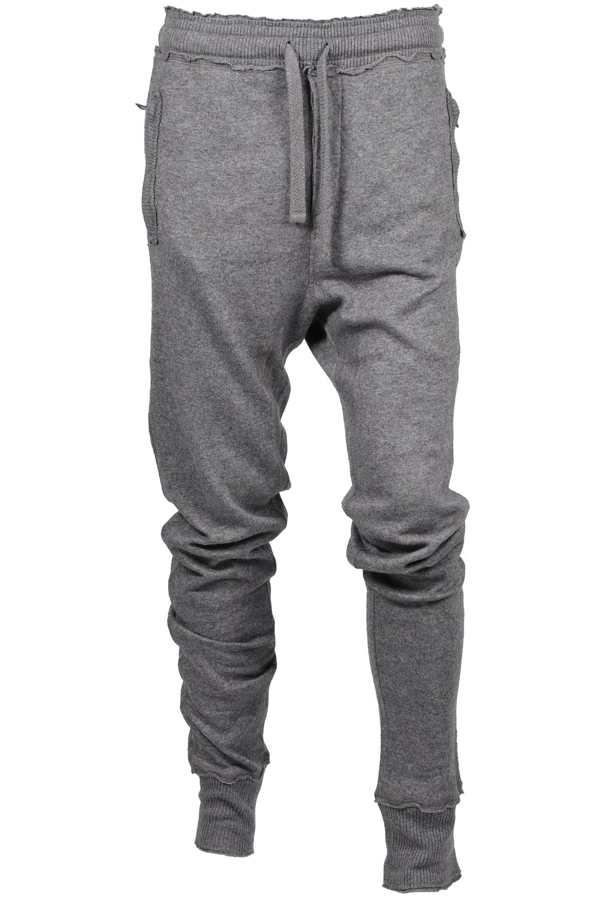 DOLCE & GABBANA GREY MEN'S WOOL TRACK PANTS IT 48 UK/US WAIST 32