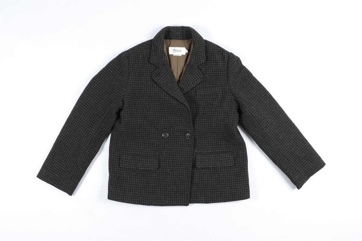 BONPOINT GREEN KIDS BOYS COAT 12 YEARS