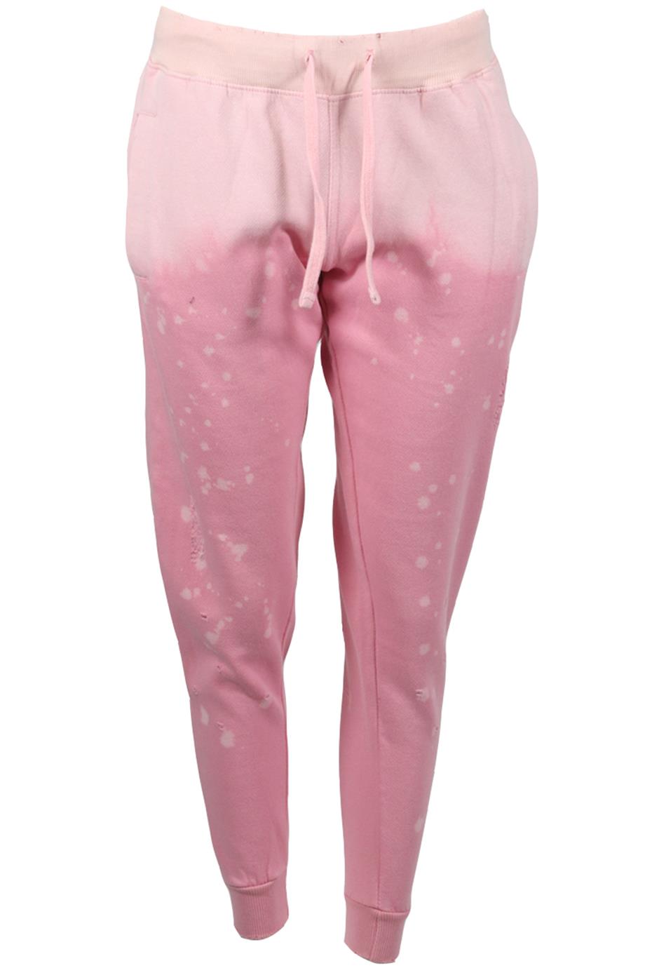 LA DITRESSE COTTON BLEND TRACK PANTS SMALL