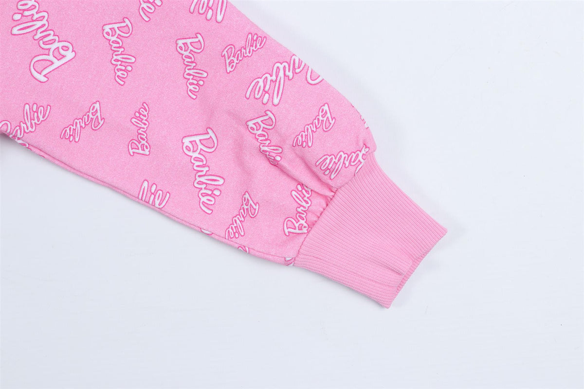 MONNALISA PINK KIDS GIRLS COTTON HOODIE 6 YEARS