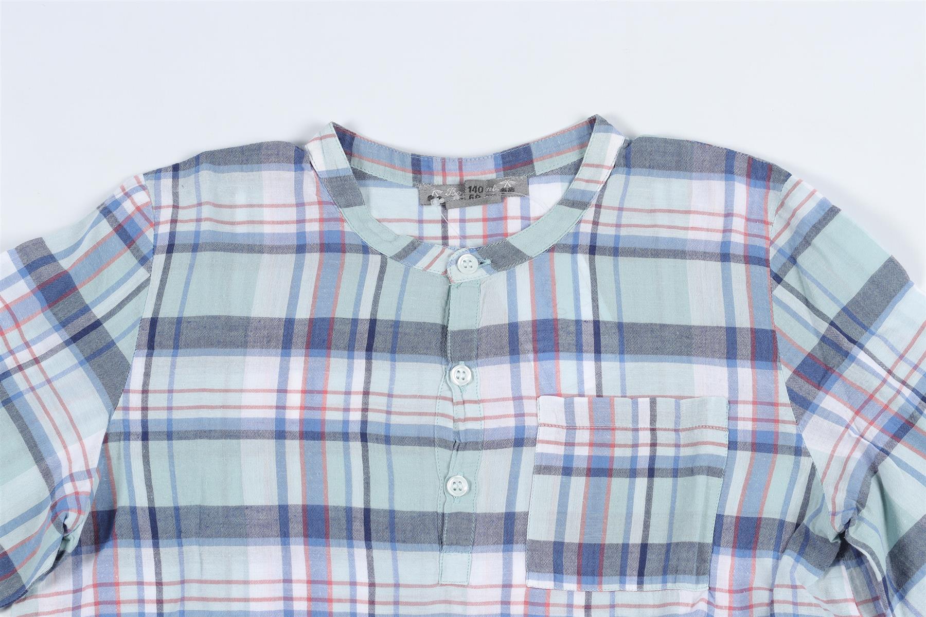 BONPOINT BLUE KIDS BOYS SHIRT 10 YEARS