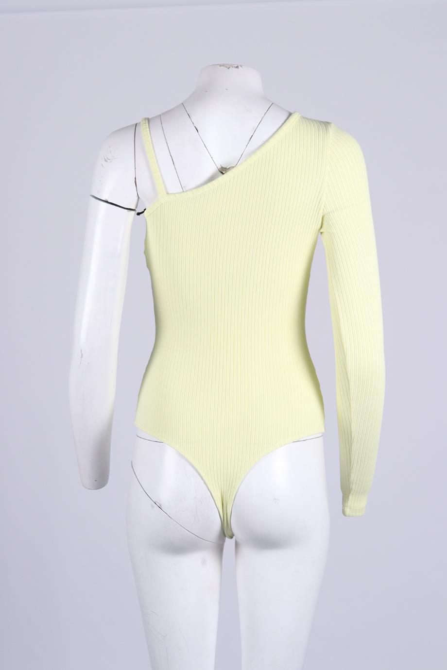 AGOLDE COTTON BLEND BODYSUIT SMALL