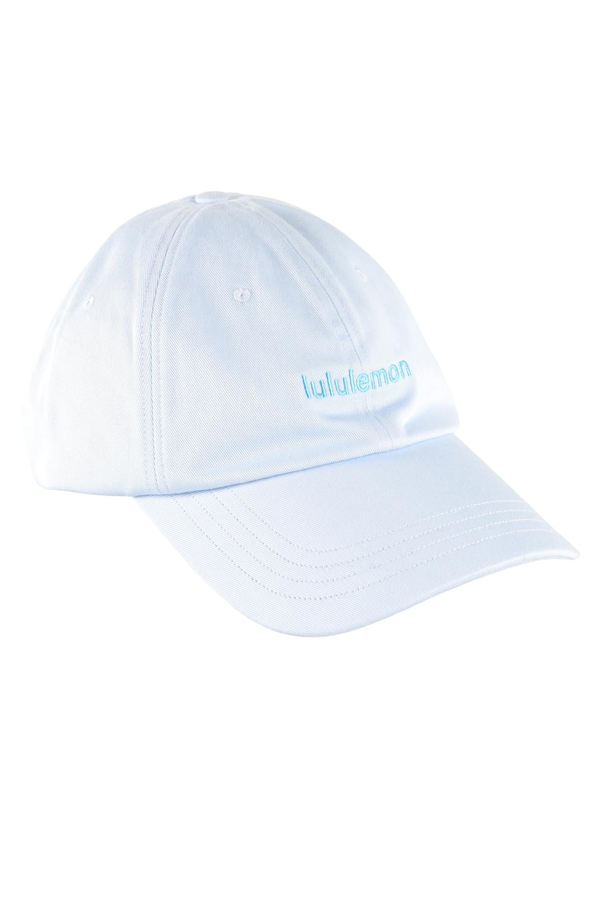 LULULEMON BLUE COTTON BASBEBALL CAP SMALL/MEDIUM