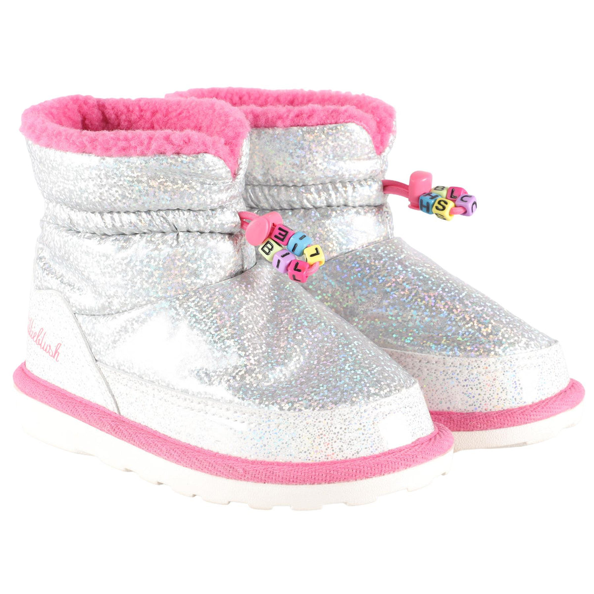 BILLIEBLUSH SILVER KIDS GIRLS BOOTS EU 27 UK 9 US 10