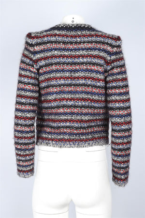 ISABEL MARANT MULTI WOOL JACKET FR 36 UK 8