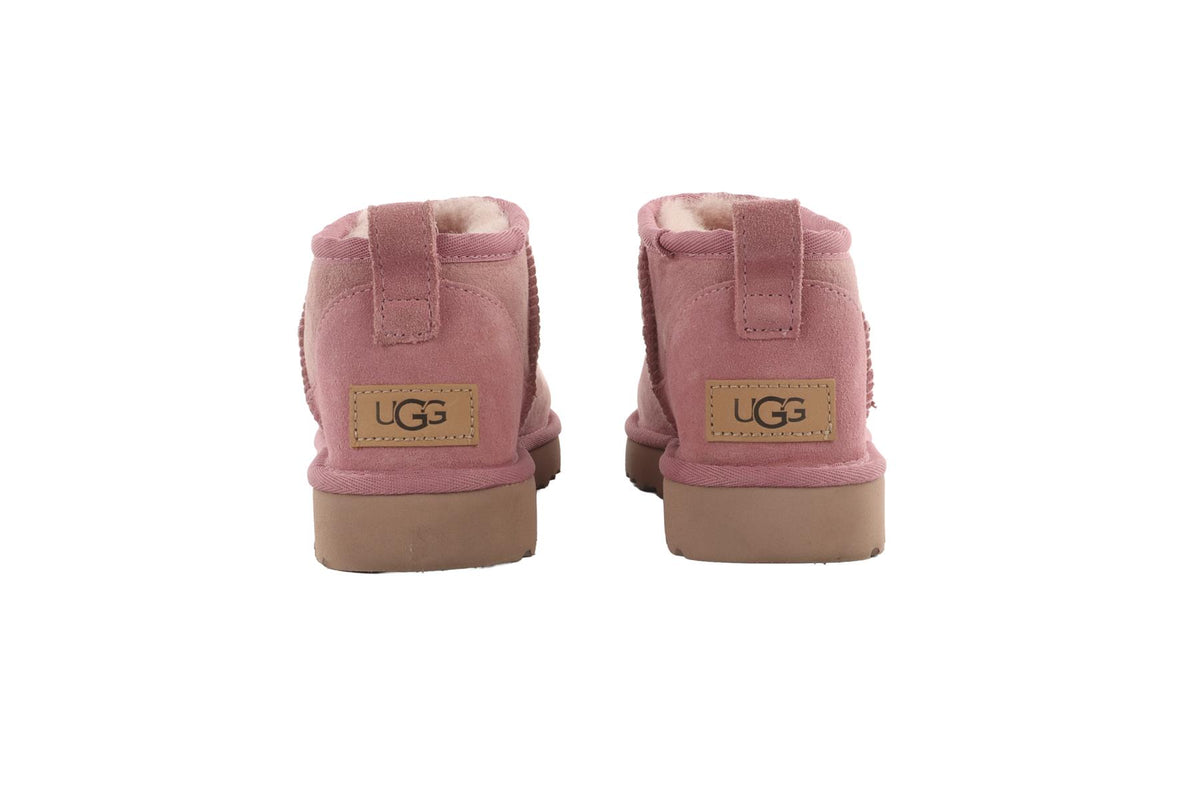 UGG PINK SUEDE ANKLE BOOTS EU 37 UK 4 US 6