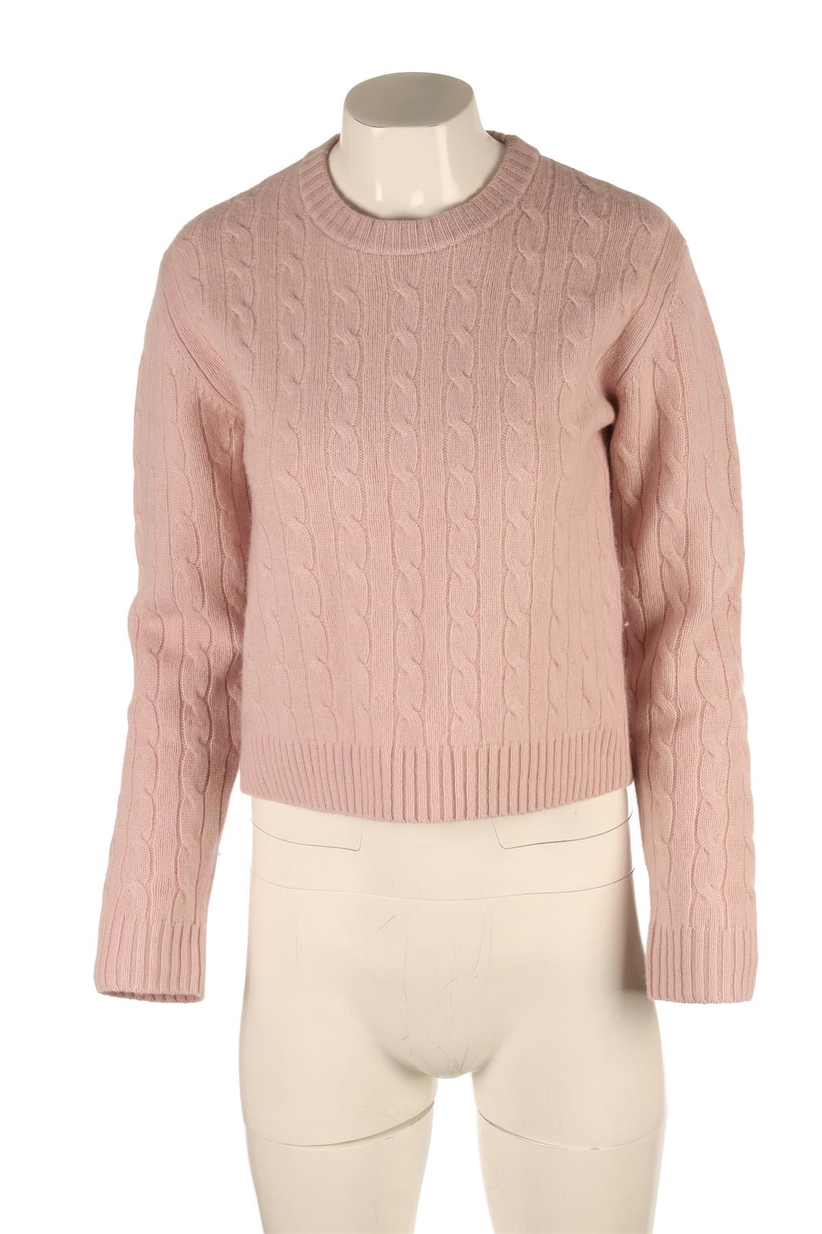 LESET PINK WOOL SWEATER XSMALL