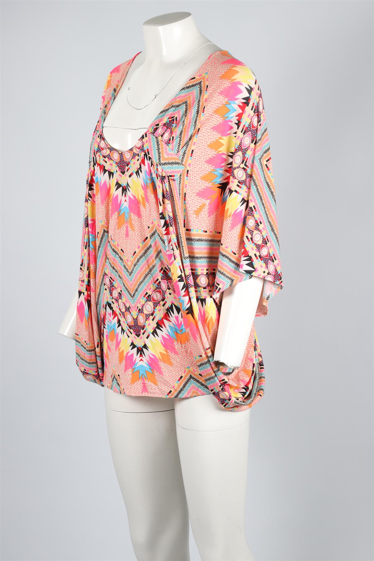 MARA HOFFMAN MULTI MODAL KAFTAN ONE SIZE