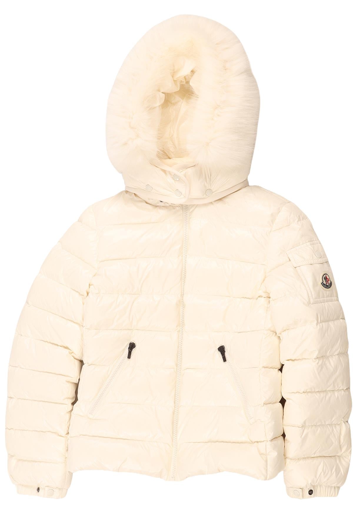 MONCLER IVORY KIDS GIRLS JACKET 12 YEARS