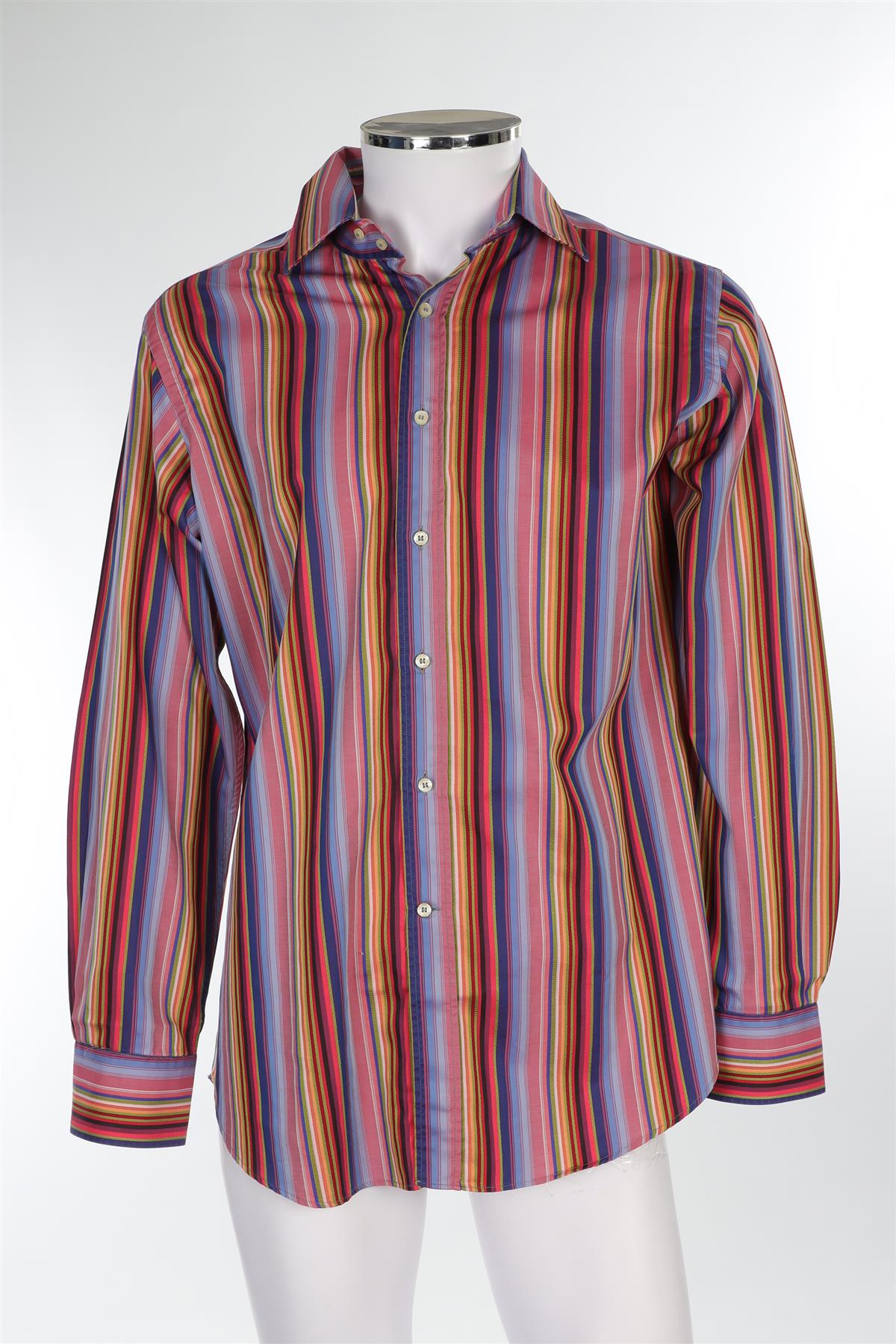 ETRO MEN'S MULTI COTTON SHIRT UK/US 42
