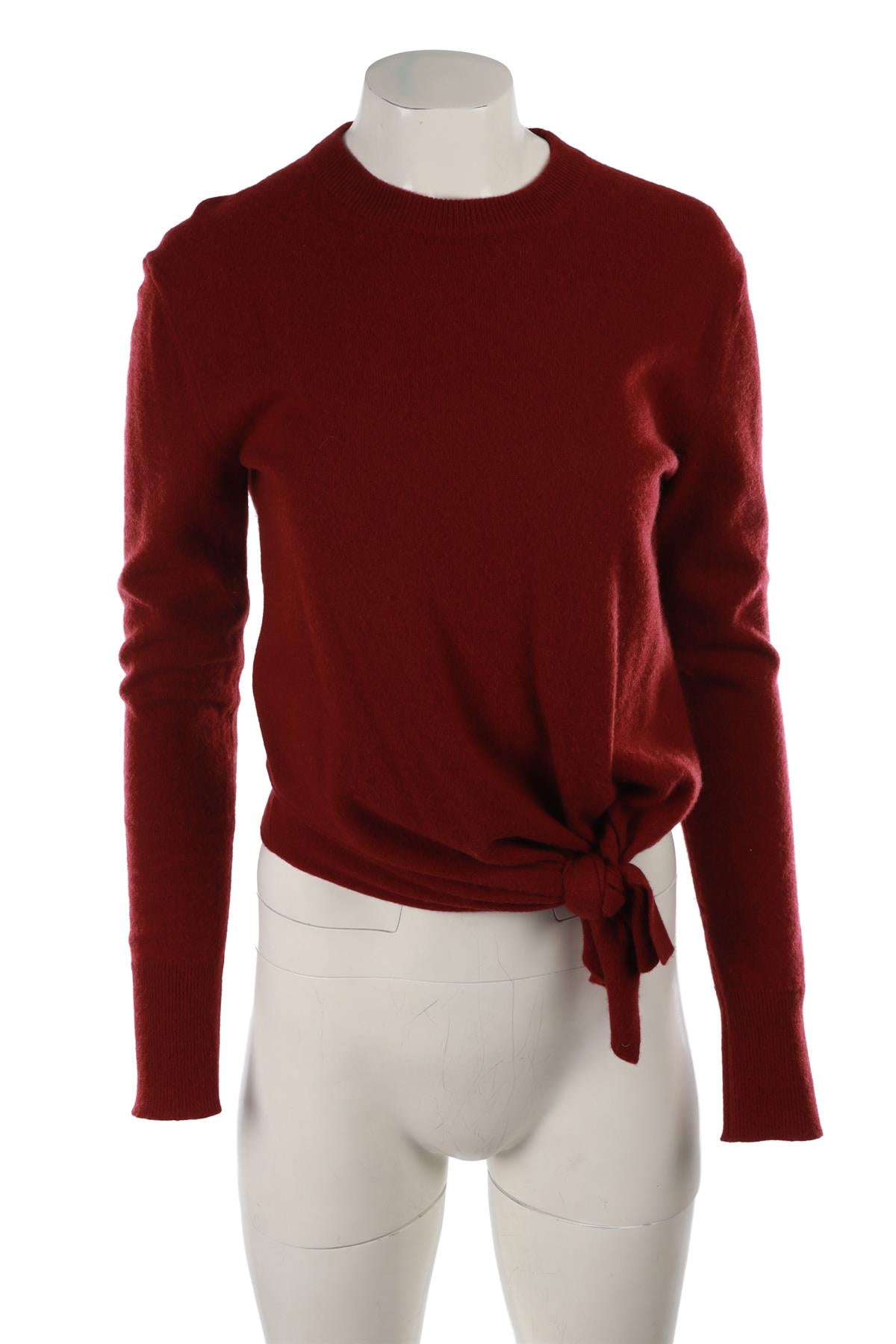 BURGUNDY CASHMERE SWEATER
