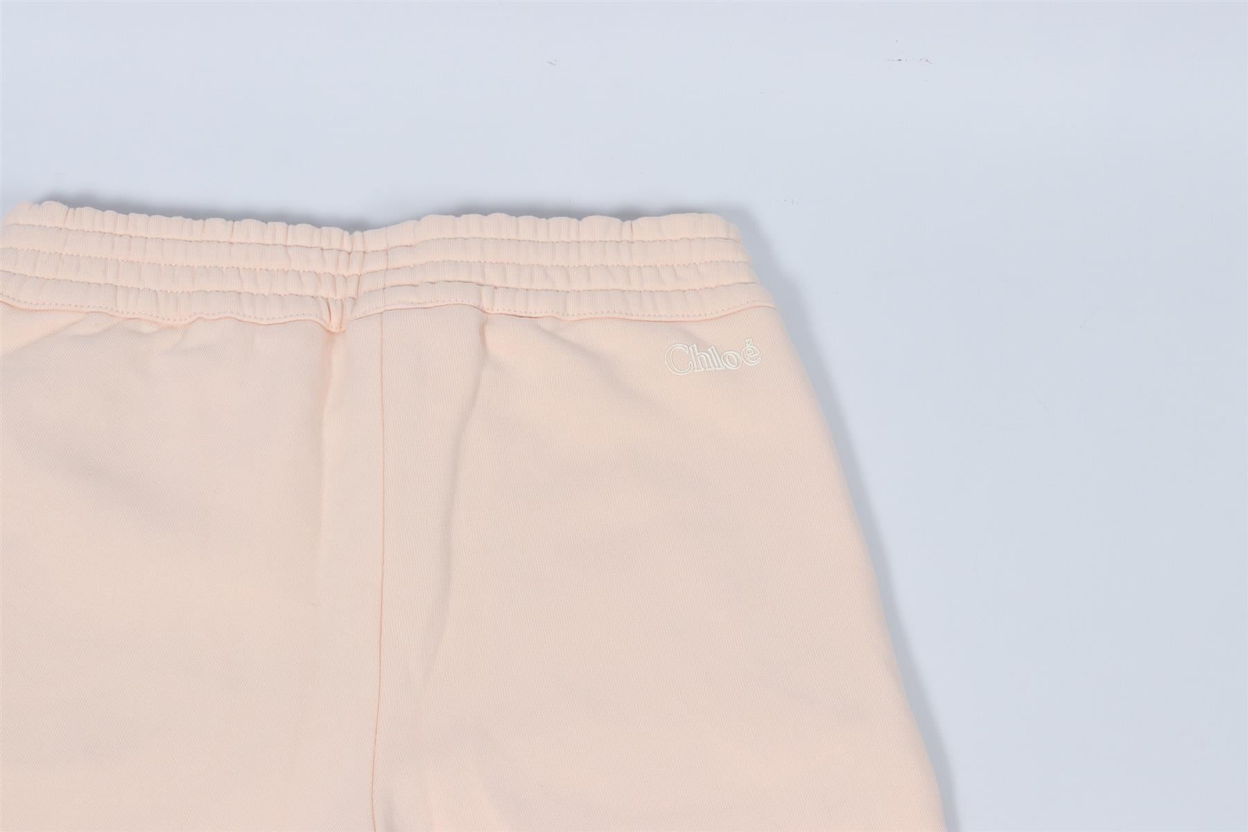 CHLOÉ PEACH KIDS GIRLS COTTON PANTS 8 YEARS