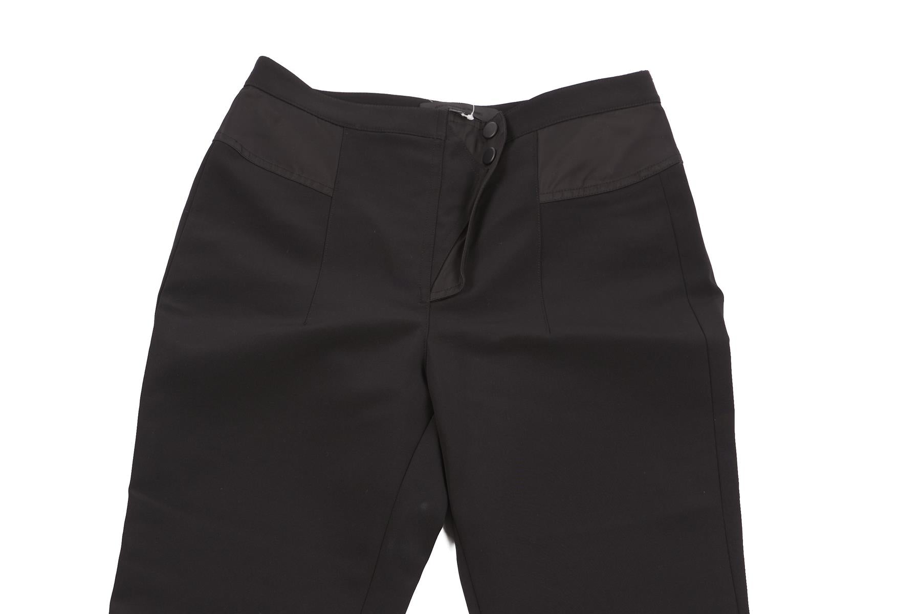 Alexander Wang Black Crepe Skinny Pants US 2 UK 6