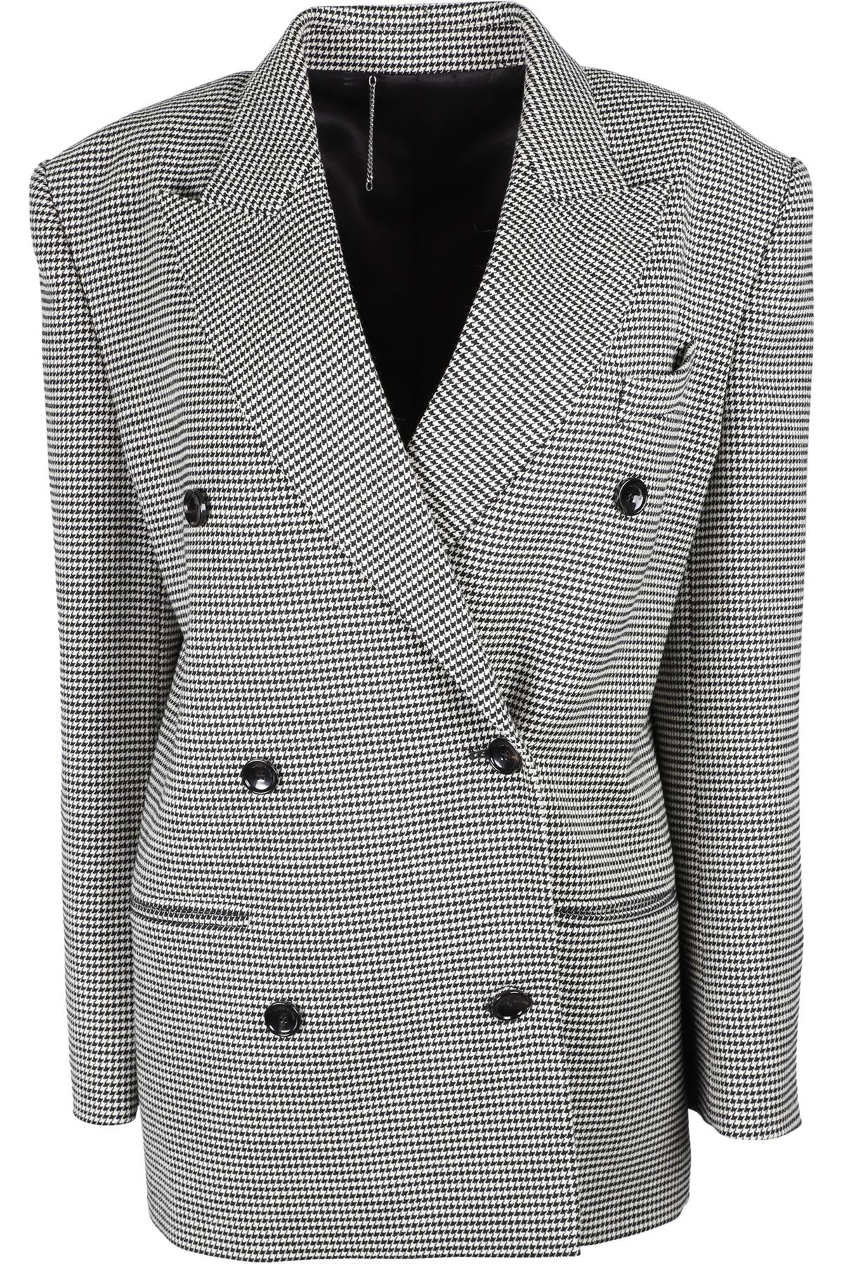 MAGDA BUTRYM BLACK WOOL BLAZER FR 34 UK 6