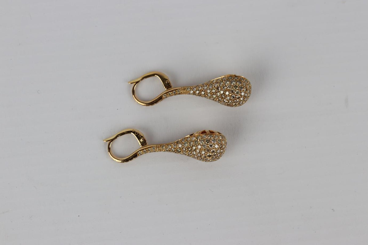 NOA FINE JEWELLERY OCTOPUSSY 18K ROSE GOLD AND DIAMOND EARRINGS