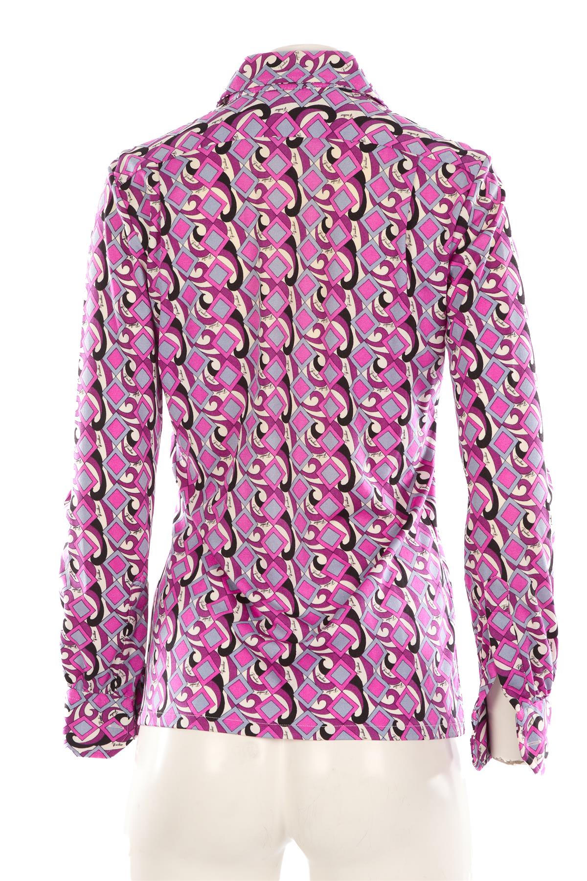 EMILIO PUCCI BY CHESA MULTI 1960-1970'S SHIRT UK 8
