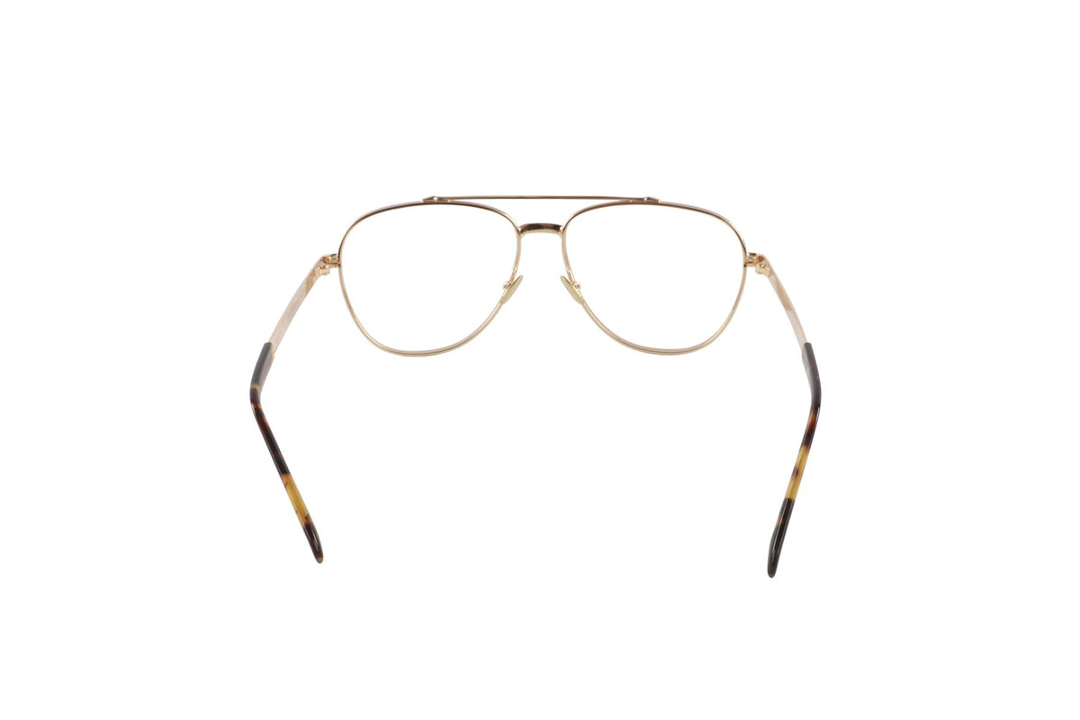 MOSCOT GOLD PILOT STYLE METAL GLASSES