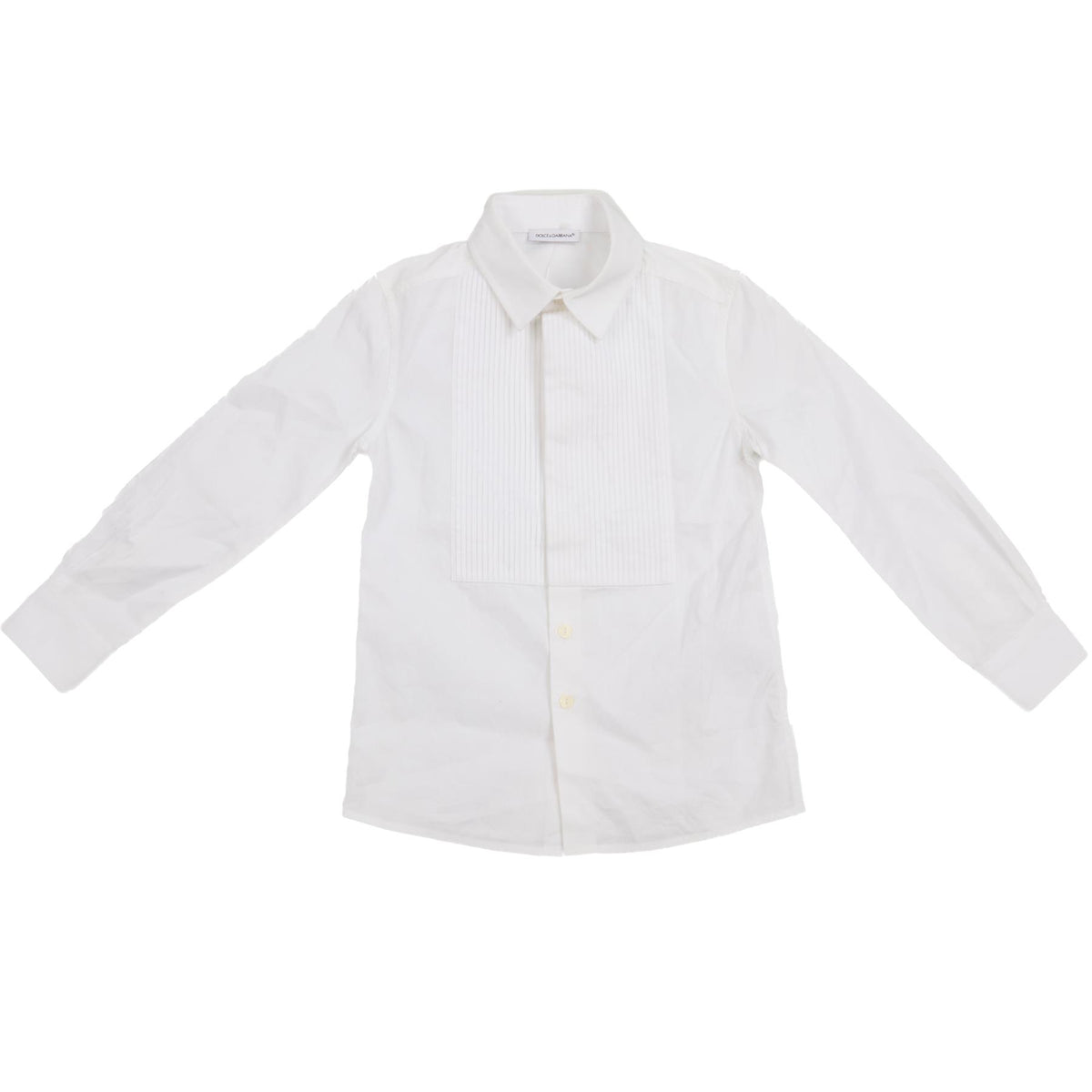 DOLCE & GABBANA WHITE KIDS BOYS SHIRT 4 YEARS