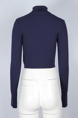 ETERNE NAVY COTTON TOP SMALL
