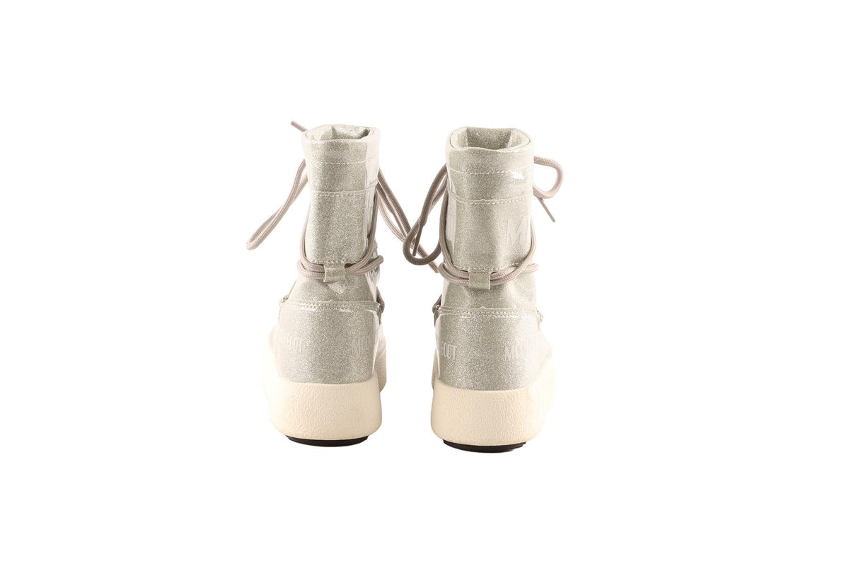 MOON BOOT SILVER KIDS GIRLS BOOTS EU 27 UK 9 US 10
