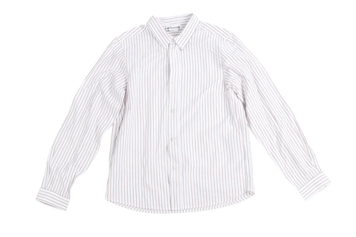 BONPOINT WHITE TEEN BOYS SHIRT 14 YEARS