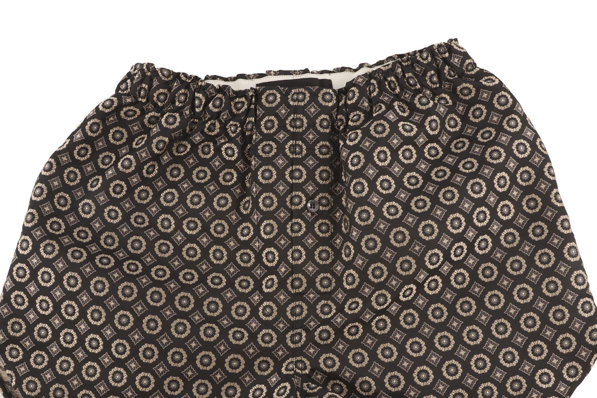 ETRO GREY JACQUARD SHORTS IT 38 UK 6