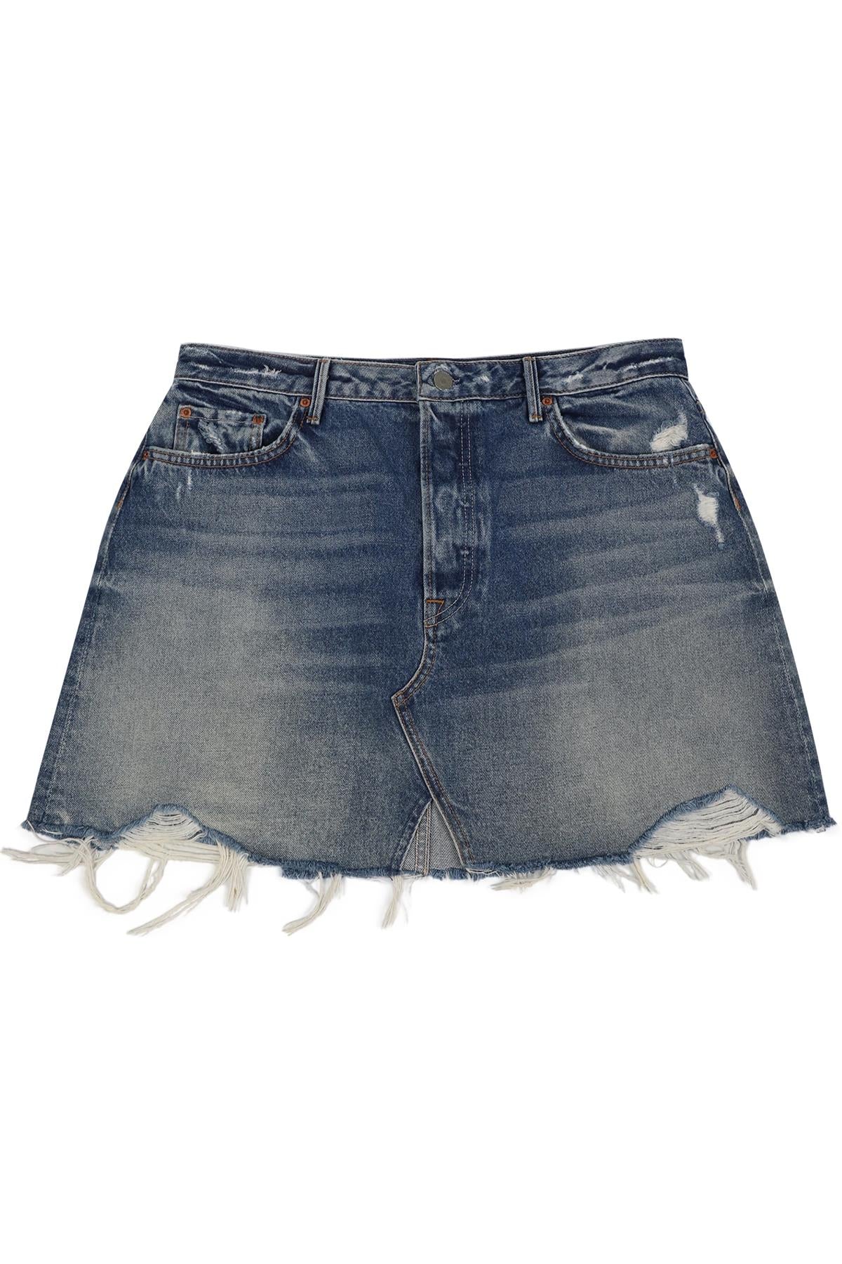 GRLFRND DENIM MINI SKIRT W31 UK 12-14