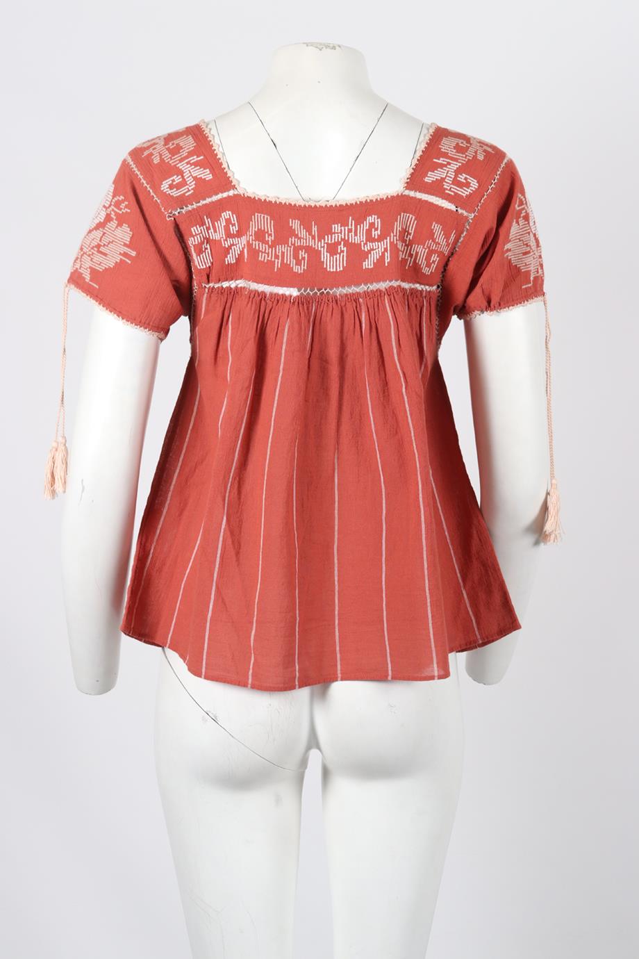 ULLA JOHNSON COTTON TOP US 2 UK 6