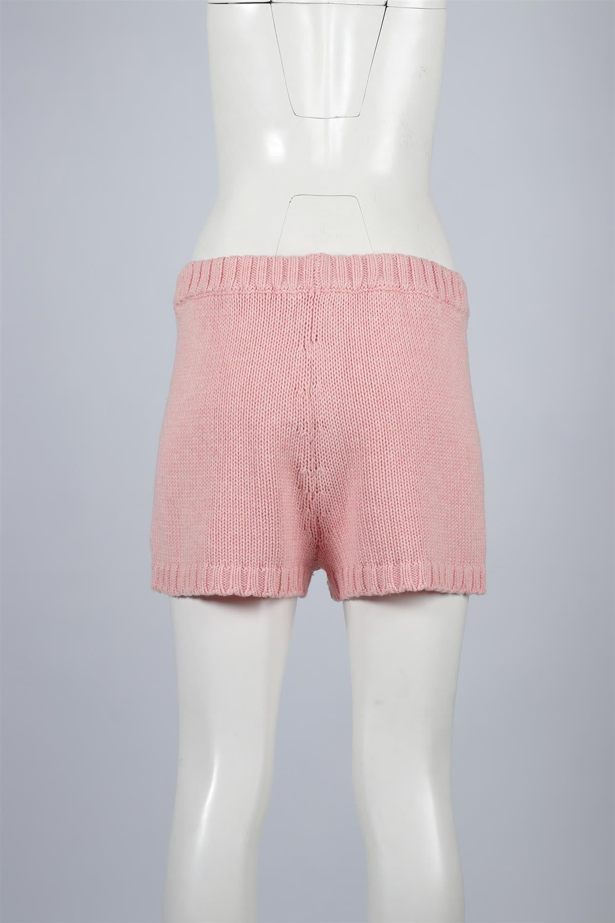 SABLYN PINK CASHMERE SHORTS SMALL