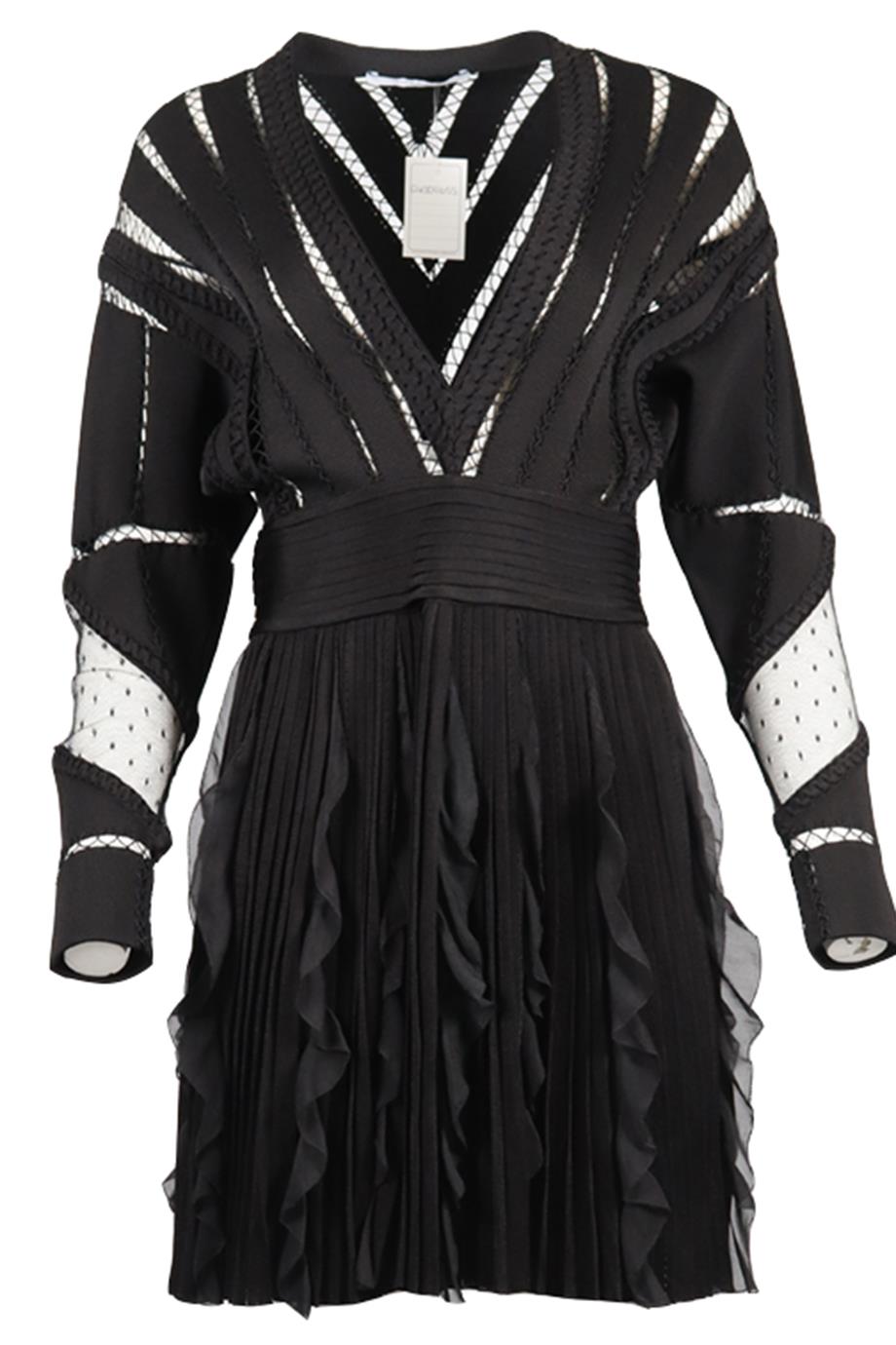 GIVENCHY KNIT MINI DRESS SMALL