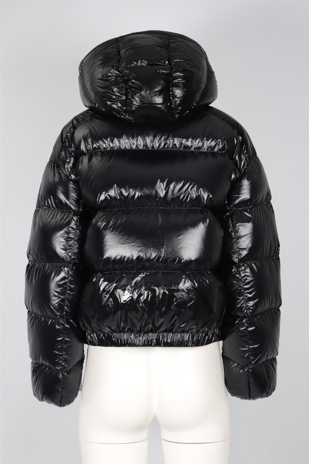 PERFECT MOMENT BLACK PADDED DOWN JACKET MEDIUM