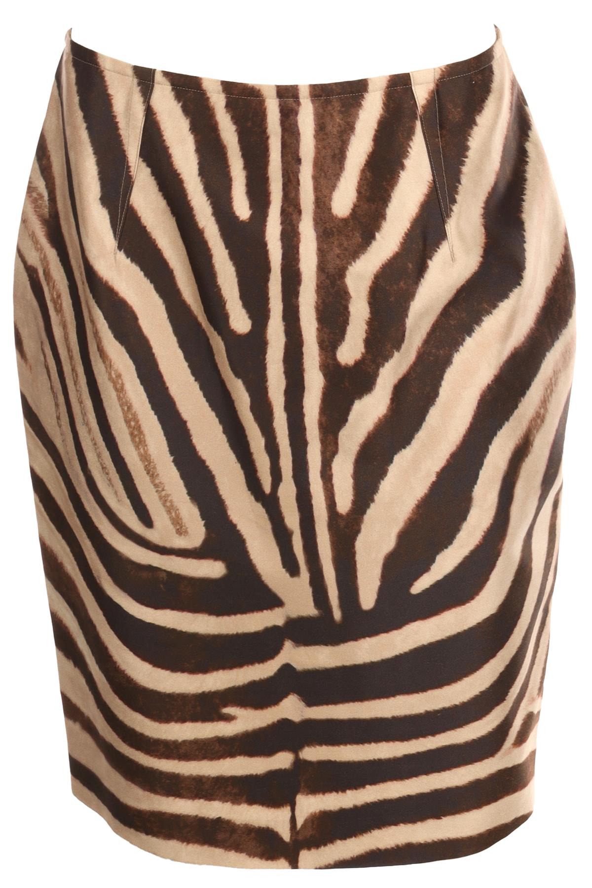 GIAMBATTISTA VALLI BEIGE COTTON MINI SKIRT IT 44 UK 12