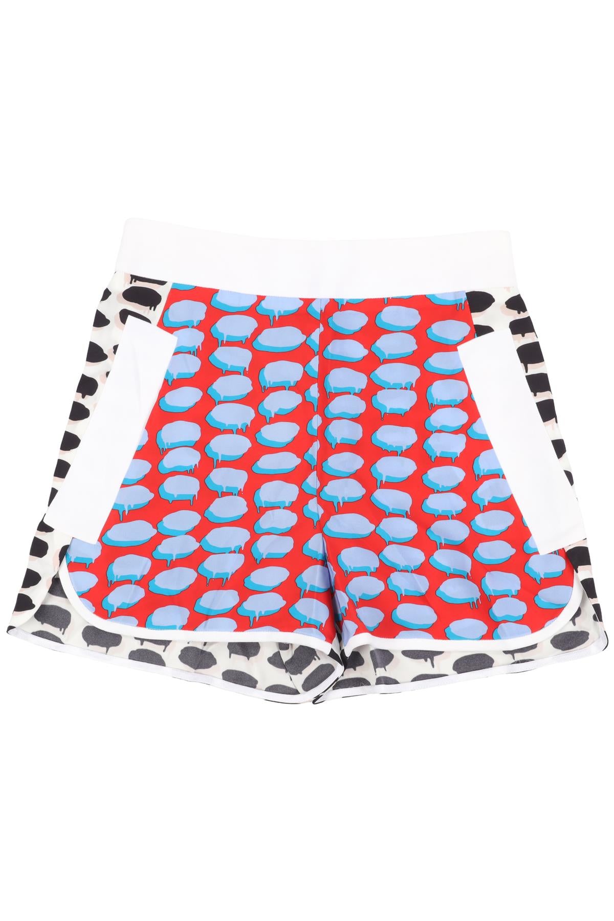 STELLA MCCARTNEY MULTI CREPE SHORTS IT 36 UK 4