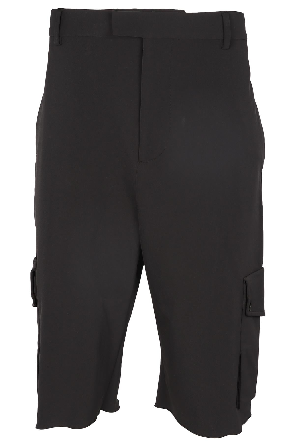 BOTTEGA VENETA BLACK JERSEY SHORTS IT 40 UK 8
