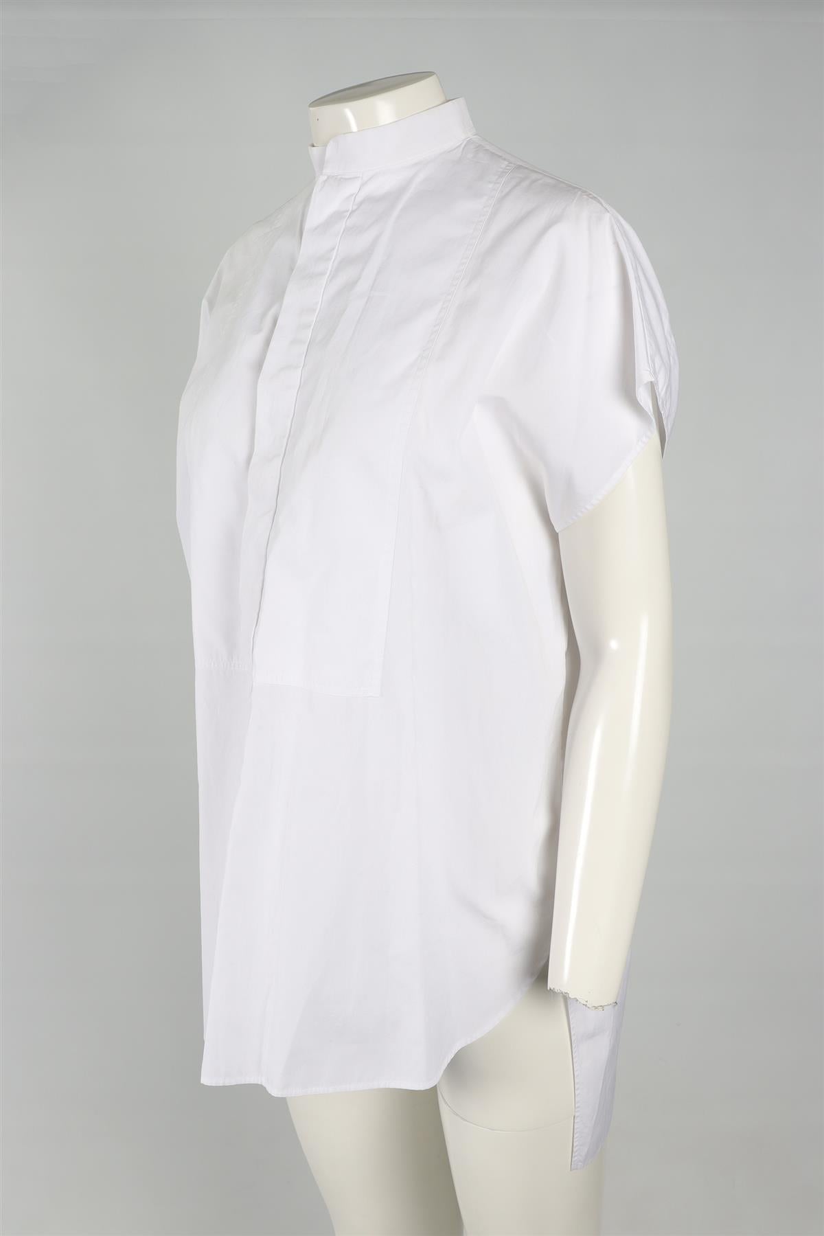 CHRISTIAN DIOR WHITE COTTON TUNIC FR 38 UK 10