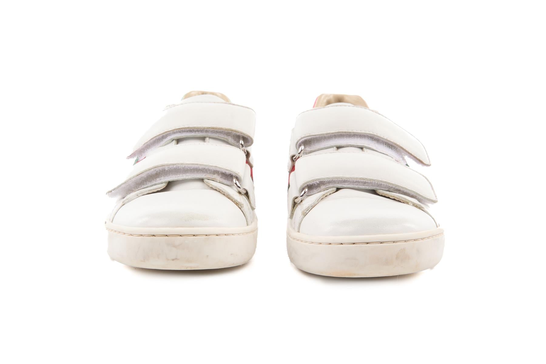 GUCCI WHITE KIDS BOYS SNEAKERS EU 29 UK 11 US 12