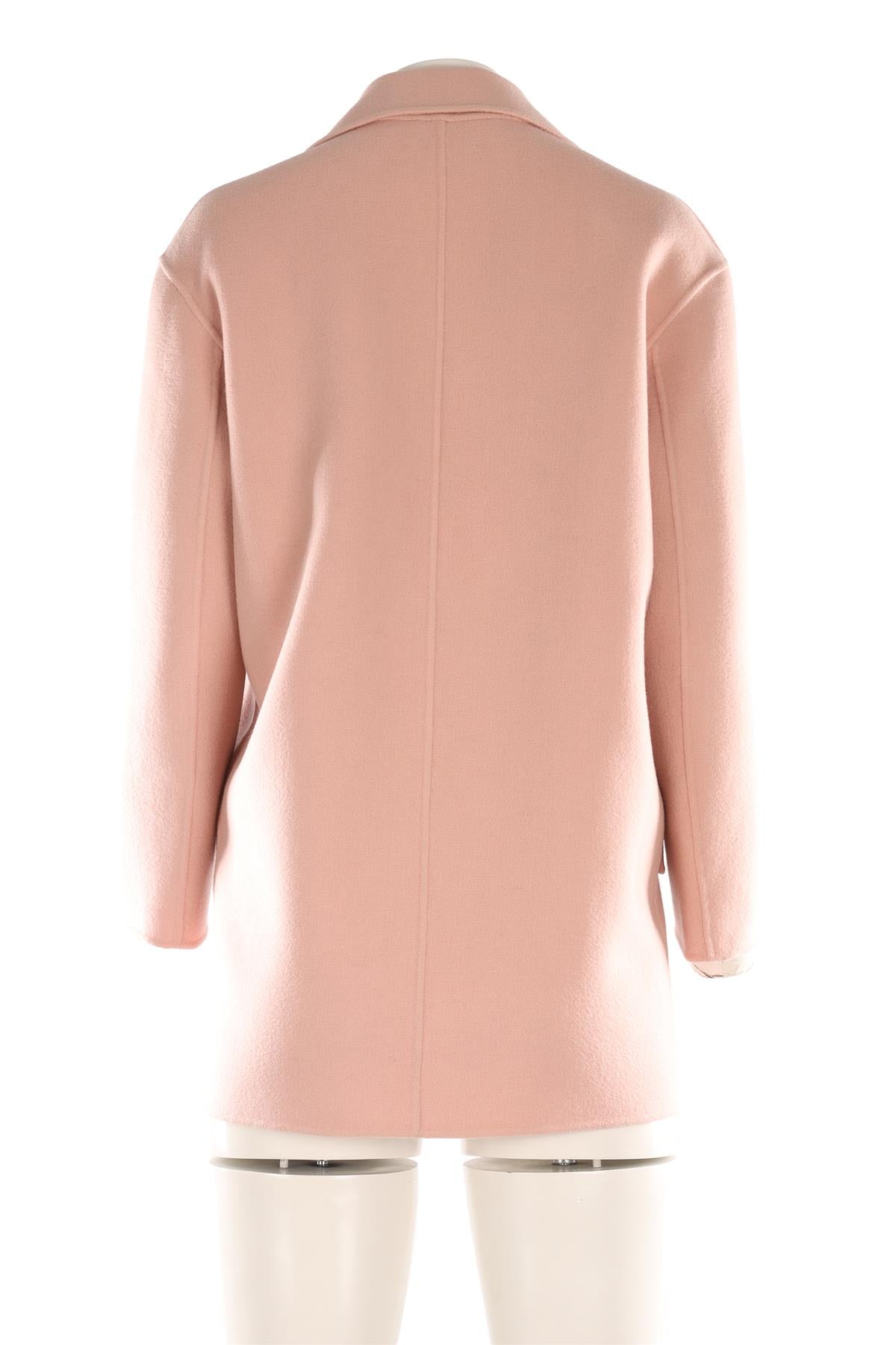 JOSEPH PINK WOOL JACKET FR 38 UK 10