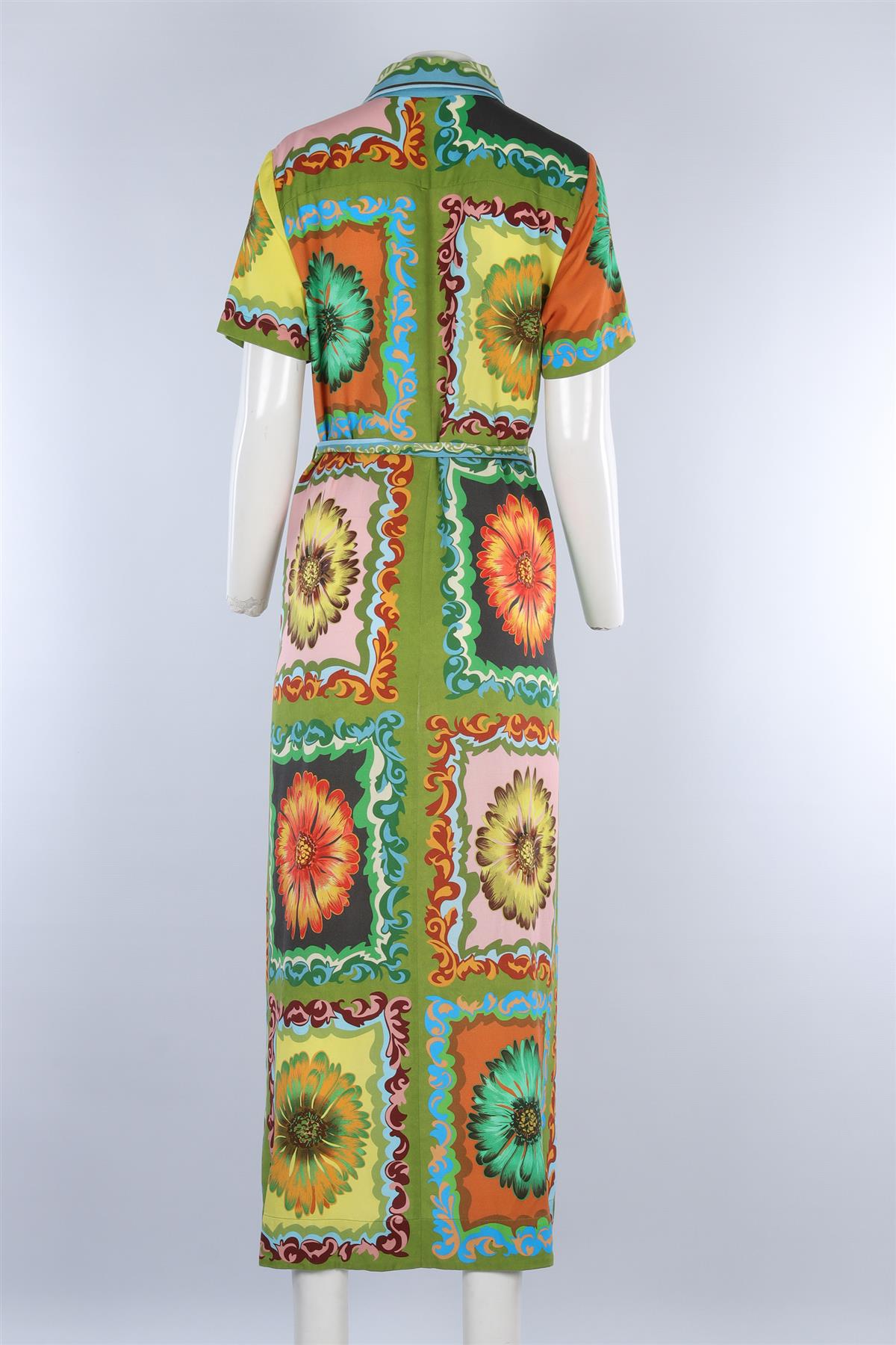 ALEMAIS MULTI TENCEL MAXI DRESS AU 12 UK 12