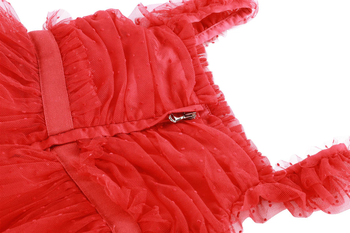DOLCE & GABBANA RED KIDS GIRLS DRESS 24-30 MONTHS