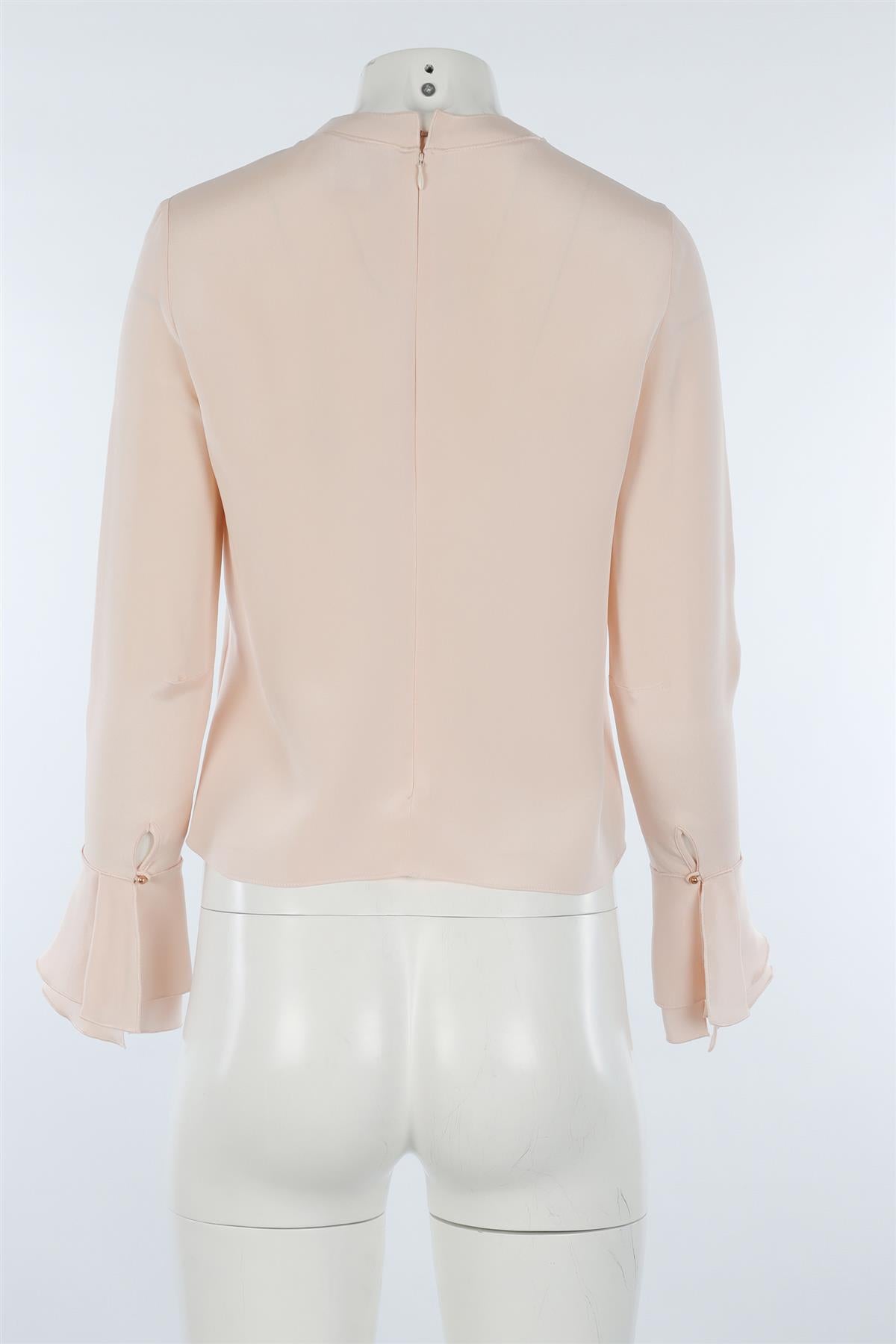 ROKSANDA PINK SILK TOP UK 10