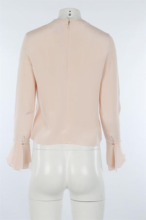 ROKSANDA PINK SILK TOP UK 10