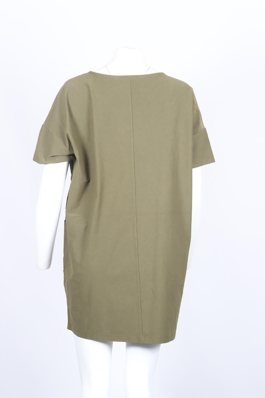 EILEEN FISHER KNIT MIDI DRESS LARGE